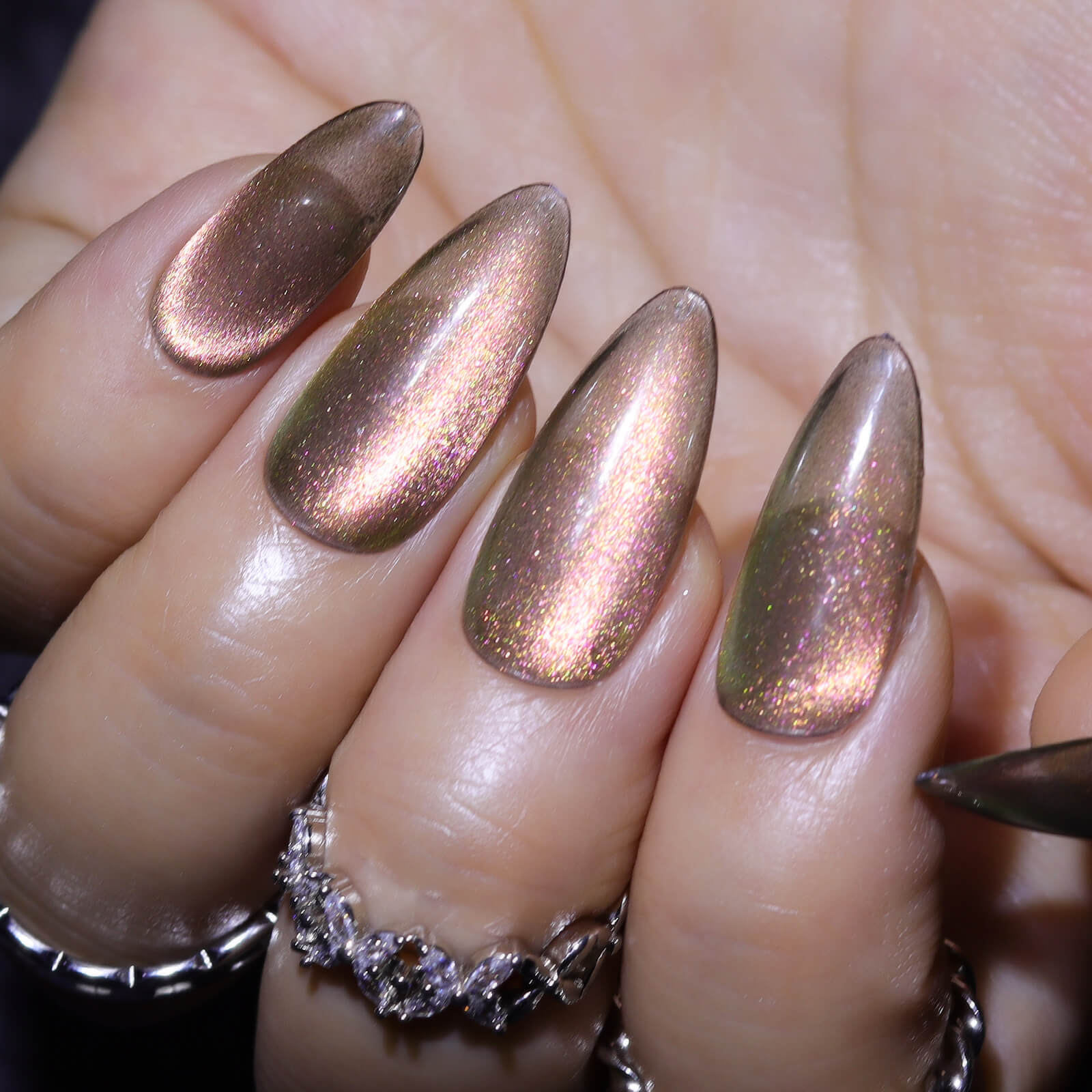 Check Out Bow Brown Magnetic Nail Polish in India - I Love My Polish